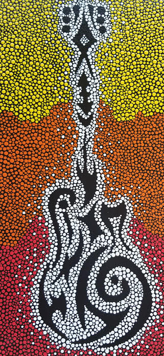 Guitar on Fire by KRISTIN MCDONNEL Guitar on Fire by KRISTIN MCDONNEL