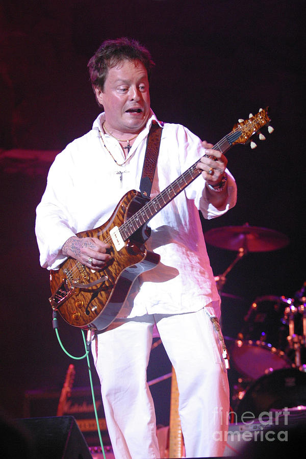 Rock And Roll Photograph - Guitarist Rick Derringer #4 by Concert Photos