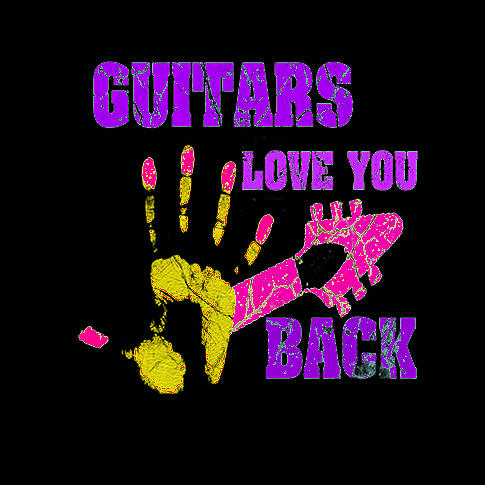 Guitars Love You Back Photograph by Guitarwacky Fine Art