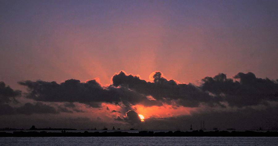 Gulf Coast Sunrise Photograph by John Glass