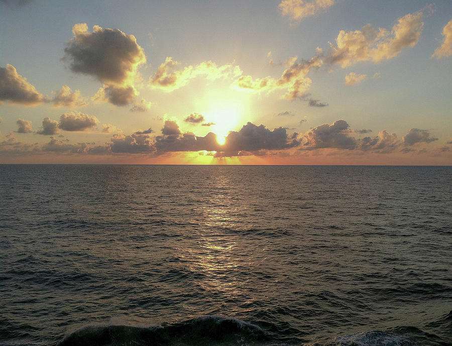 Gulf Sunset Photograph by Kelly Thackeray