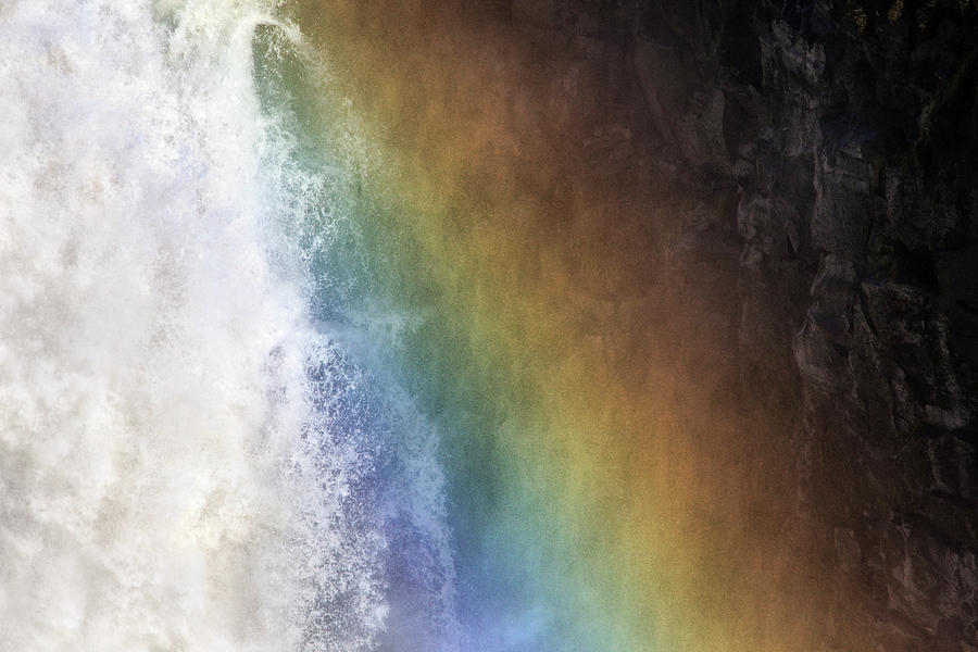Gullfoss Waterfall Detail Photograph by Heike Odermatt