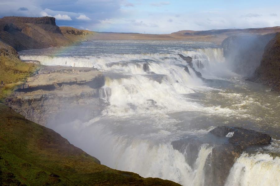 Gullfoss Waterfalls, Iceland Digital Art by Jacana Stock