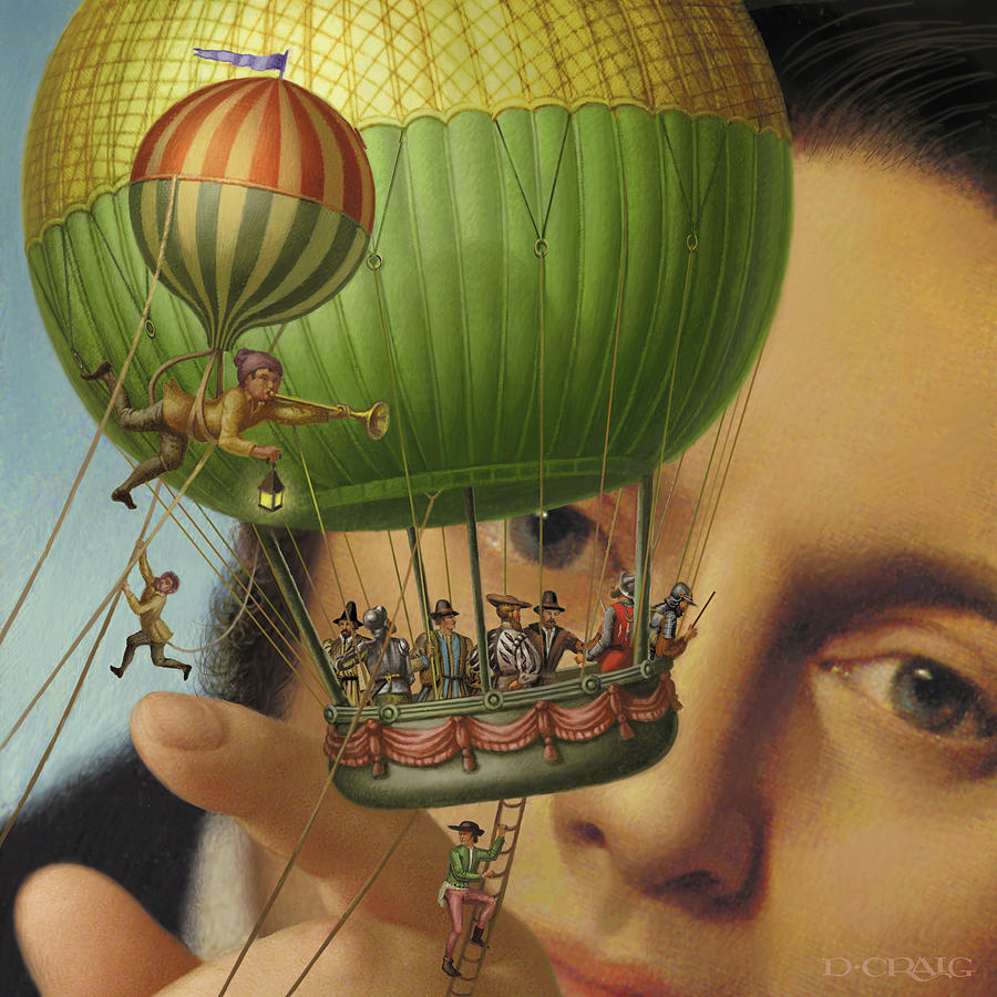 Gulliver?s Travels Painting by Dan Craig