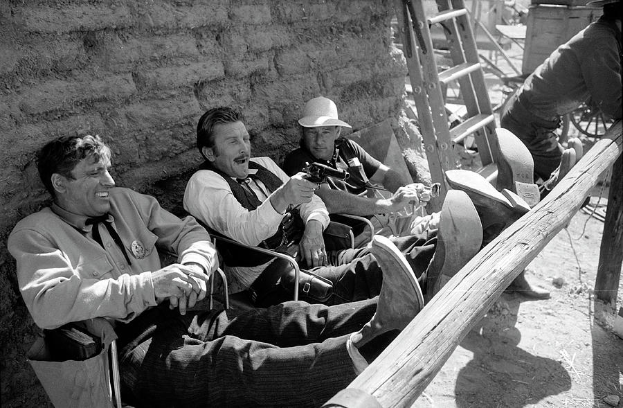 Burt Lancaster Photograph - Gunfight At O.K. Corral by Ralph Crane