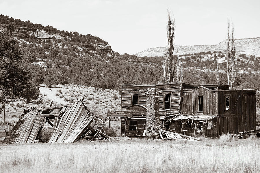 Gunsmoke TV Series Dodge City Set in Kanab Utah Photograph by Edward Fielding