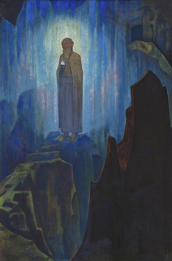 Nicholas Roerich Painting - Guru Guri Dhar by Nicholas Roerich