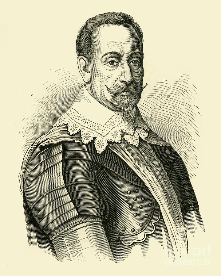 Gustavus Adolphus Drawing by Print Collector