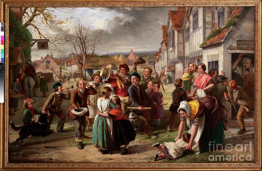 Guy Fawkes Day, please To Remember Etc. Painting by Thomas Brooks