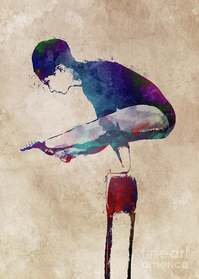 Gymnastics Digital Art