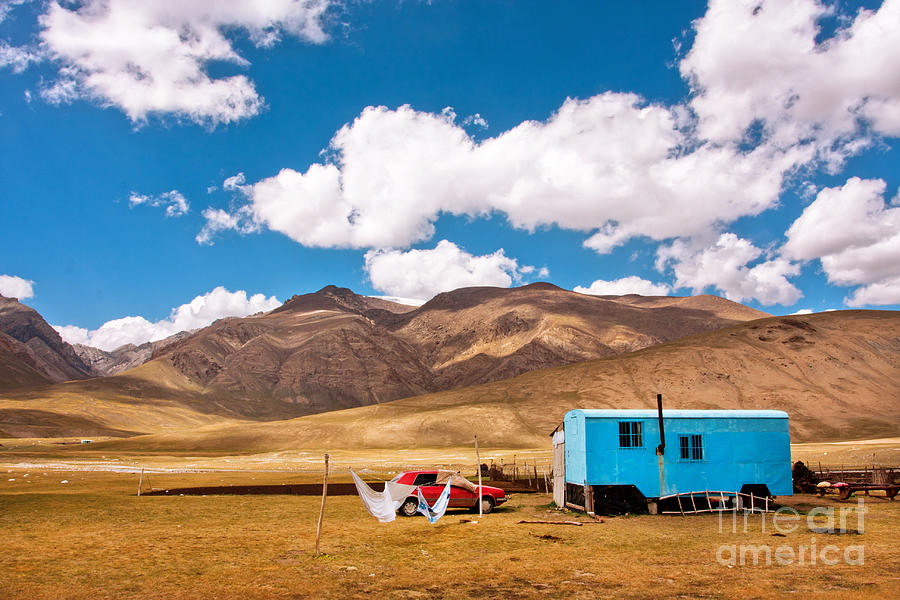Country Photograph - Gypsy Caravan Belongs The Family Of by Radiokafka Country Photograph - Gypsy Caravan Belongs The Family Of by Radiokafka