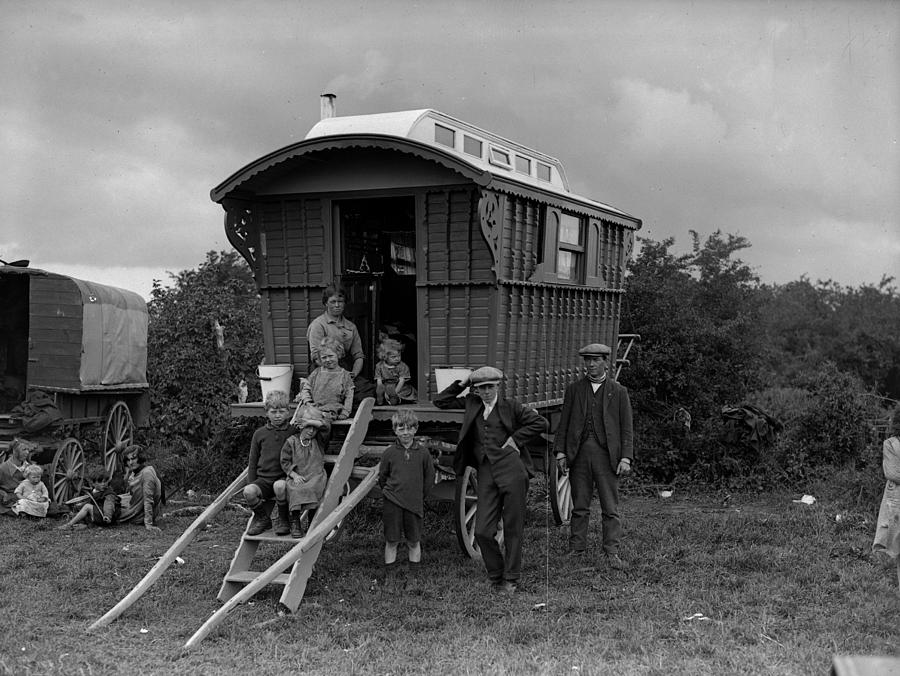 Gypsy Caravan Photograph by Fox Photos