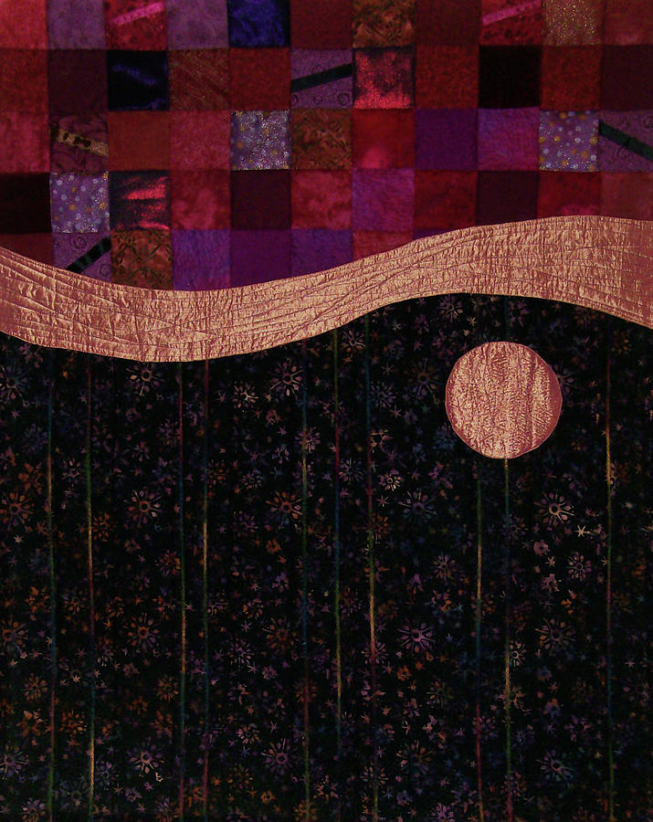 Gypsy Moon Tapestry - Textile by Pam Geisel