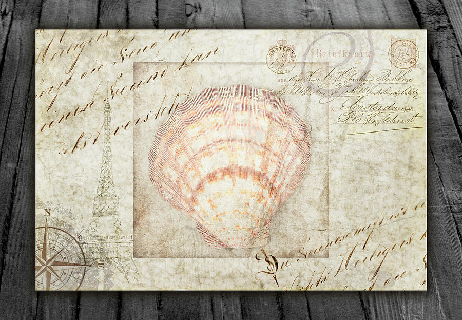 Typography Mixed Media - Gypsy Sea Returning Home 4 by Lightboxjournal