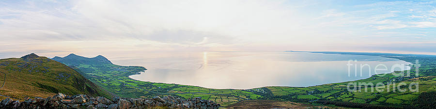 Gyrn Goch Panorama Photograph by James Lavott