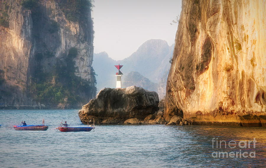 Ha Long Bay Scenic  Photograph by Chuck Kuhn