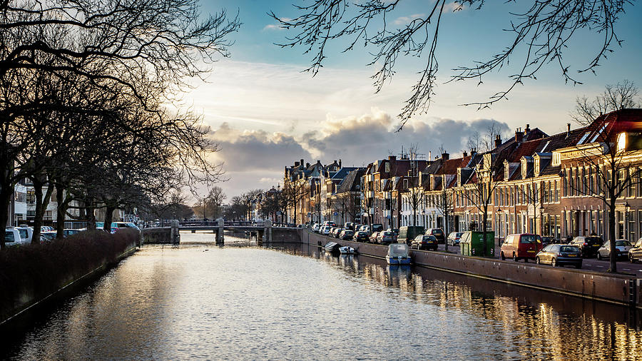 Holland Photograph - Haarlem Sunset by Framing Places Holland Photograph - Haarlem Sunset by Framing Places