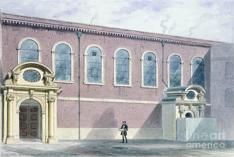 Haberdashers Hall 1852 Thomas Hosmer Shepherd 