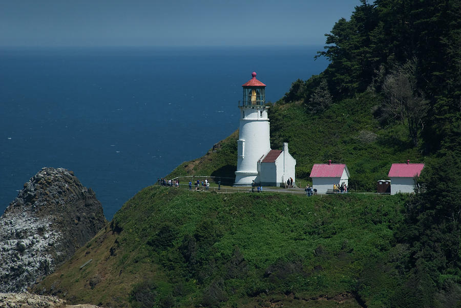 Haceta Head Lighthouse 1 Photograph by Lynda Fowler - Fine Art America