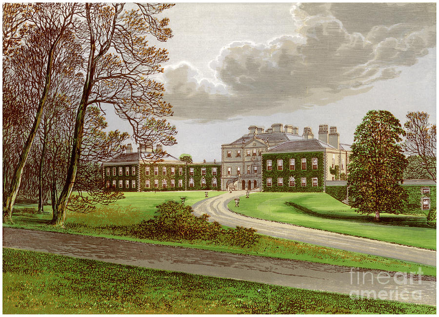 Haddo House, Aberdeenshire, Home Drawing by Print Collector