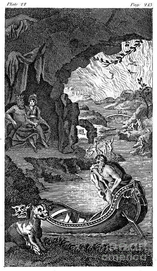 Hades, 18th Century Drawing by Print Collector