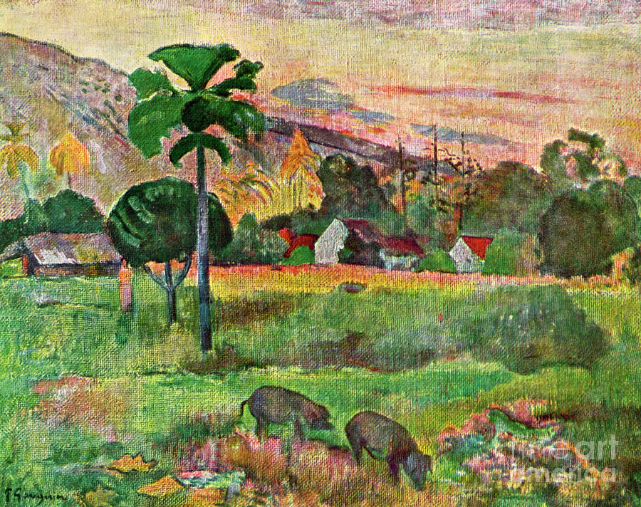 Haere Mai, 1891 1939.artist Paul Gauguin Drawing by Print Collector