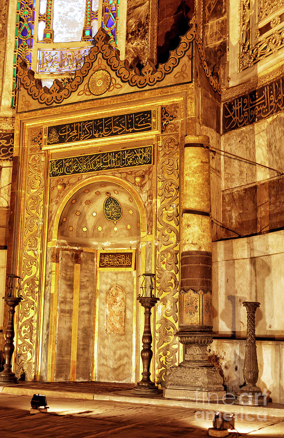 Hagia Sophia Altar in Istanbul Photograph by John Rizzuto
