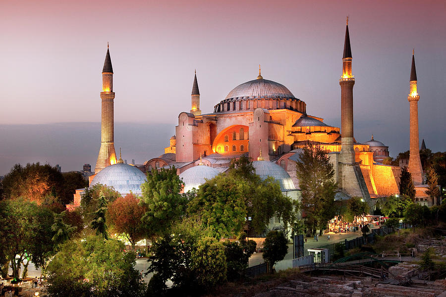 Hagia Sophia, Istanbul, Turkey Digital Art by Anna Serrano - Fine Art ...