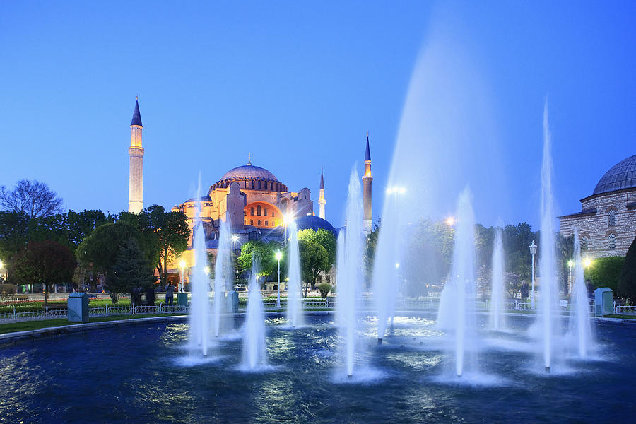 Hagia Sophia, Istanbul, Turkey Digital Art by Massimo Borchi