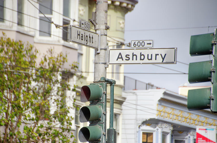 San Francisco Photograph - Haight - Ashbury - San Francisco by Bill Cannon