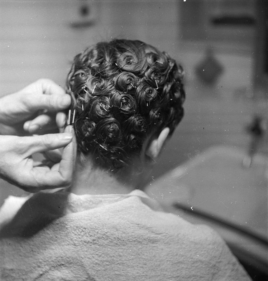 Hairdressing Photograph by Chaloner Woods