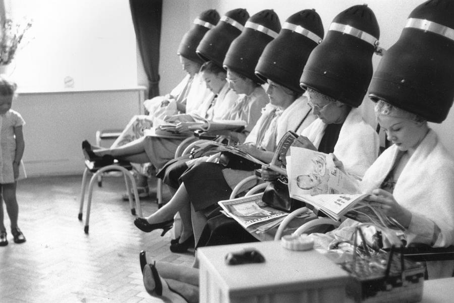 Hairdryers Photograph by Thurston Hopkins