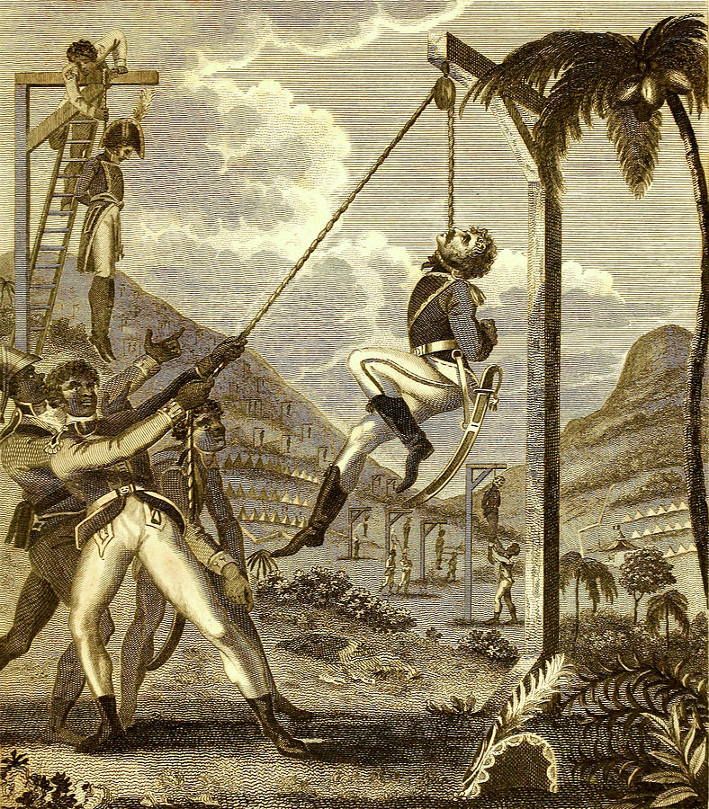 Haitian Revolution, Execution Of French Photograph by Science Source