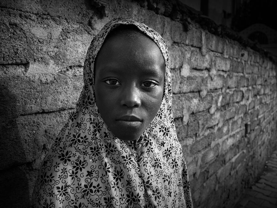 Black And White Photograph - Hajar by Yousef Almasoud