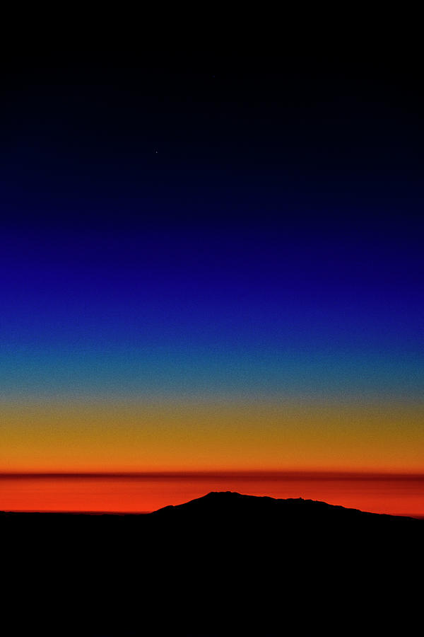 Hale Pohaku Sunset Three Photograph by Don Mitchell