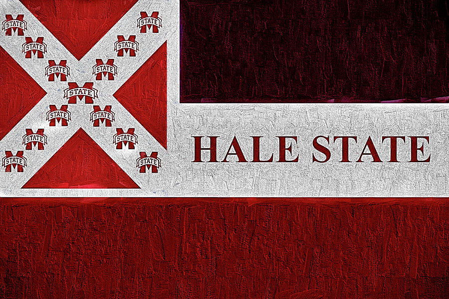 Mississippi State University Digital Art - HALE State by JC Findley