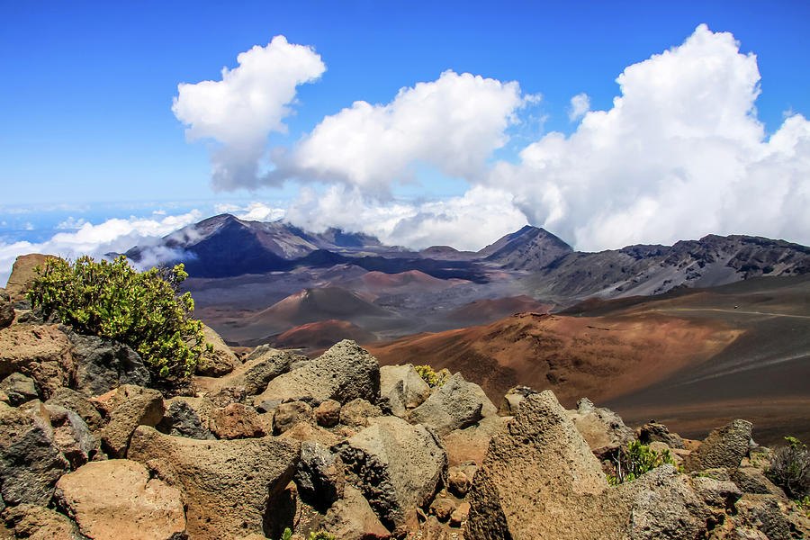 Haleakala Crater Photograph by Dawn Richards