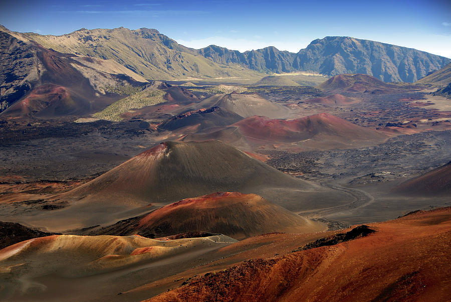 Haleakala Crater Volcano Photograph by Ishootphotosllc - Fine Art America