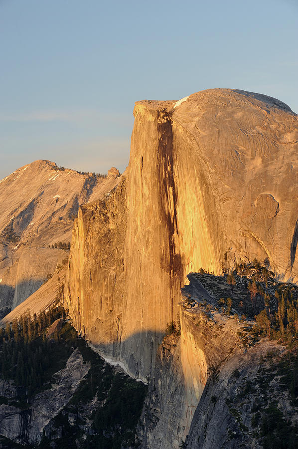 Half Dome At Sunset Photograph by Aimintang