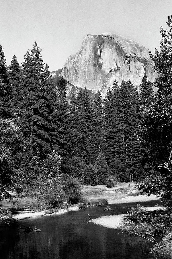 Half Dome from Ansel Adams Bridge Photograph by Jerry Griffin