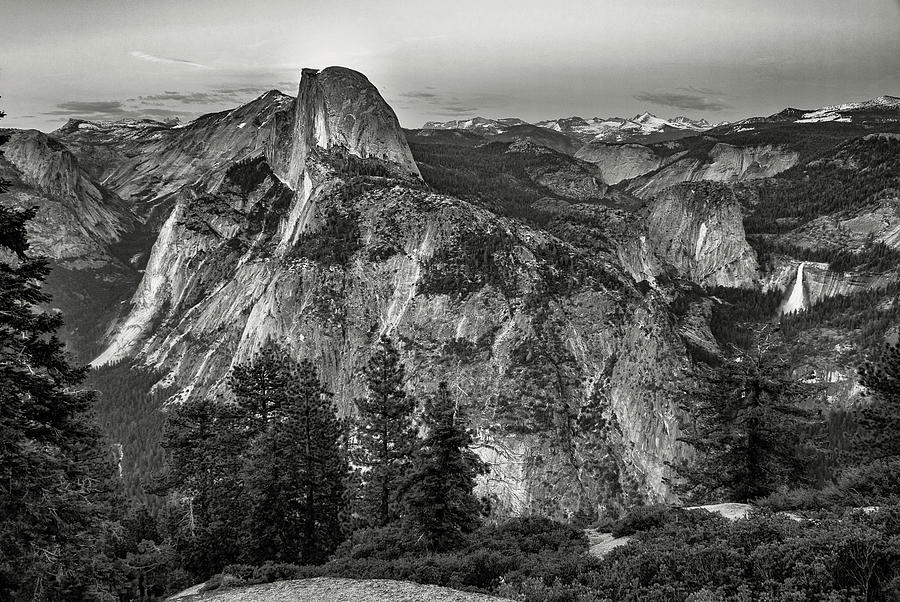 Half Dome from Gacier Point Yosemite Photograph by Donald Pash