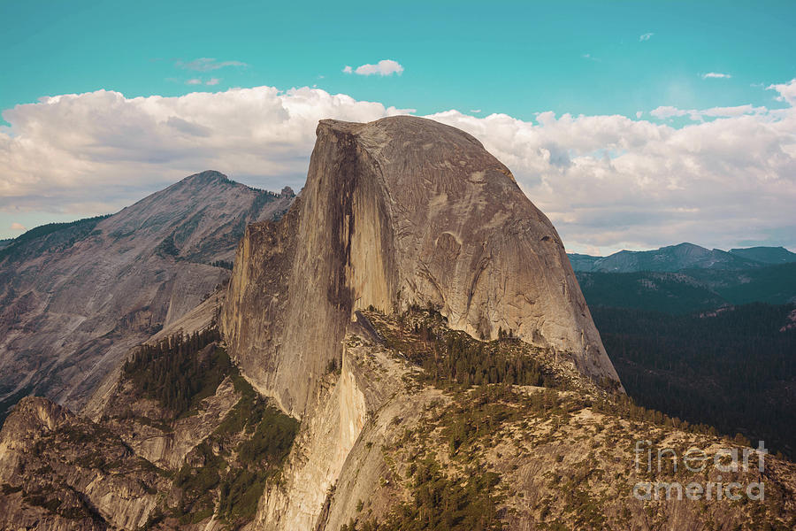 Yosemite National Park Photograph - Half Dome Landscape, Yosemite National by Neeraja Ls