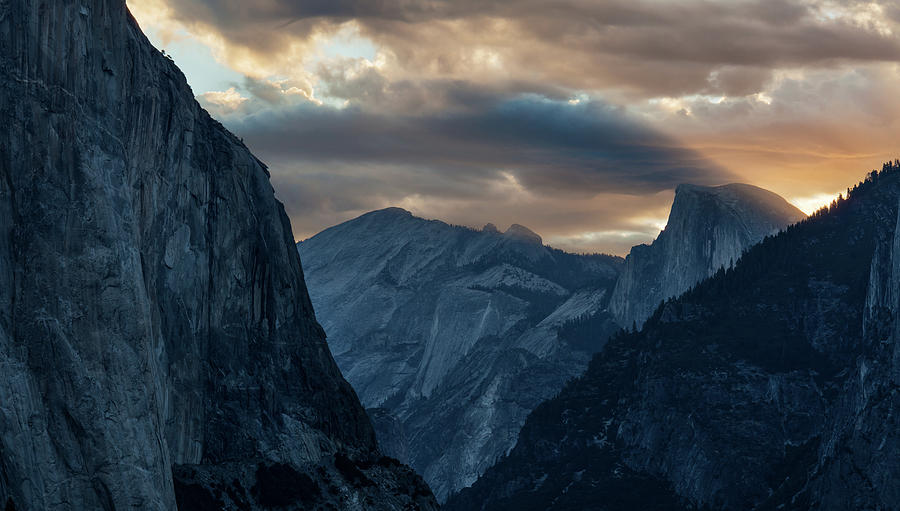 Yosemite National Park Photograph - Half Dome Shadow by Thorsten Scheuermann