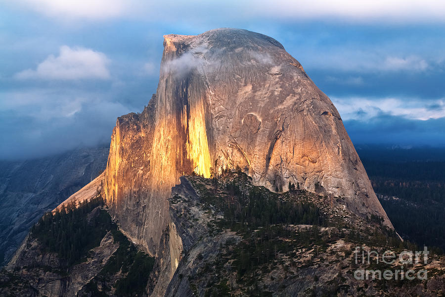 Sky Photograph - Half Dome Yosemite National Park by Topseller Sky Photograph - Half Dome Yosemite National Park by Topseller