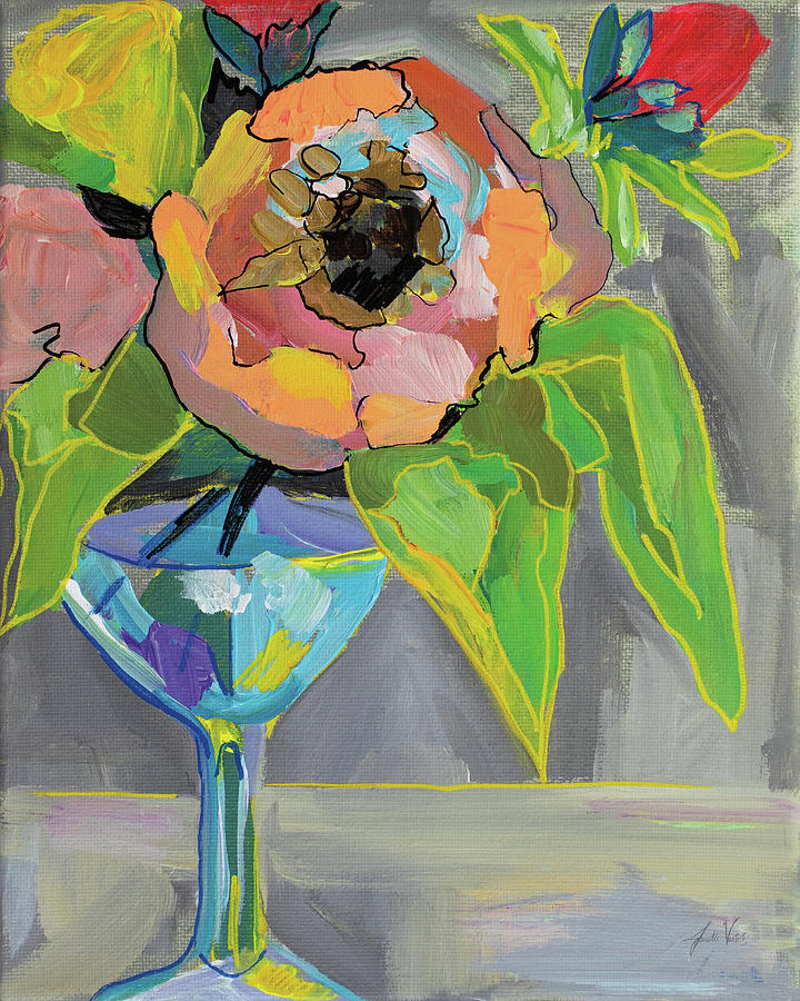 Half Fun Painting by Jeanette Vertentes Half Fun Painting by Jeanette Vertentes