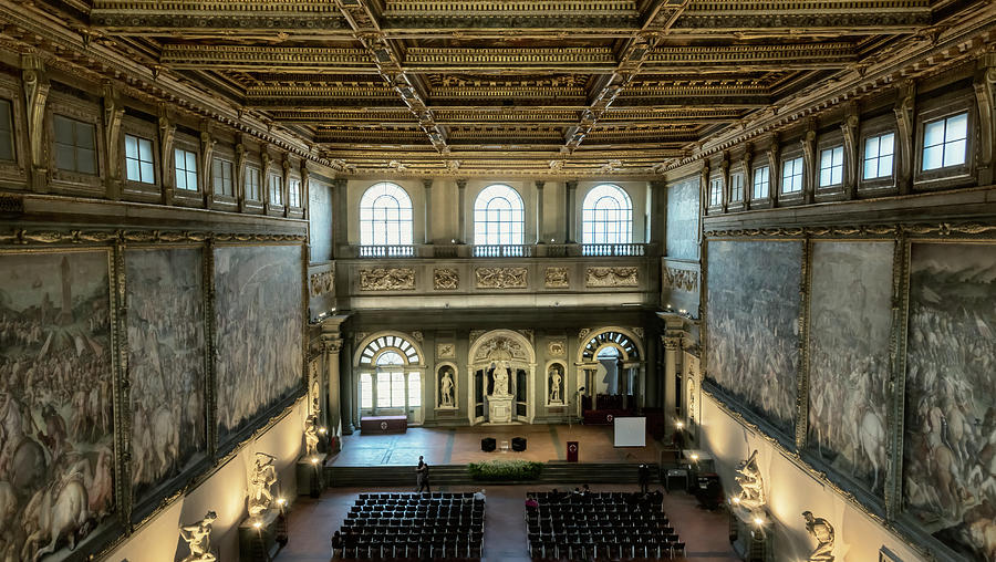 Hall Of Five Hundred Florence Italy Photograph