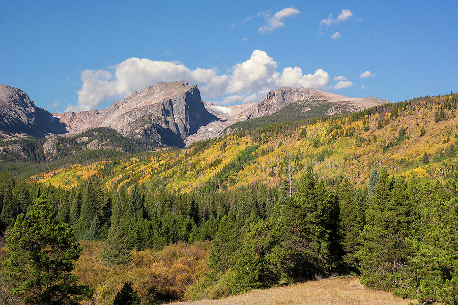 Hallett and Flattop - Autumn by Aaron Spong Hallett and Flattop - Autumn by Aaron Spong