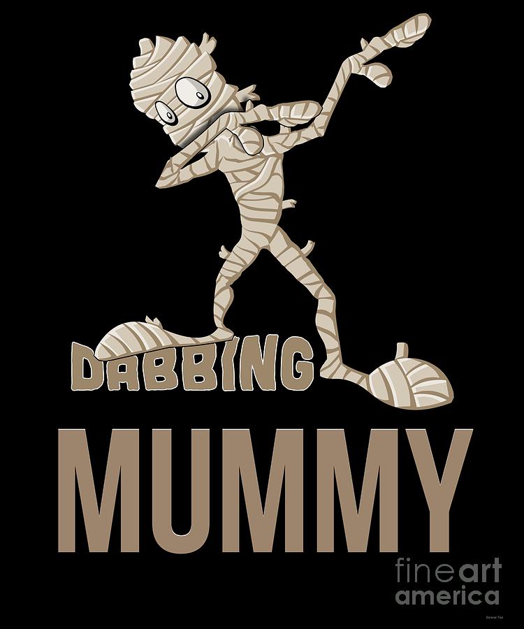 Halloween Digital Art - Halloween Dabbing Mummy by Jose O