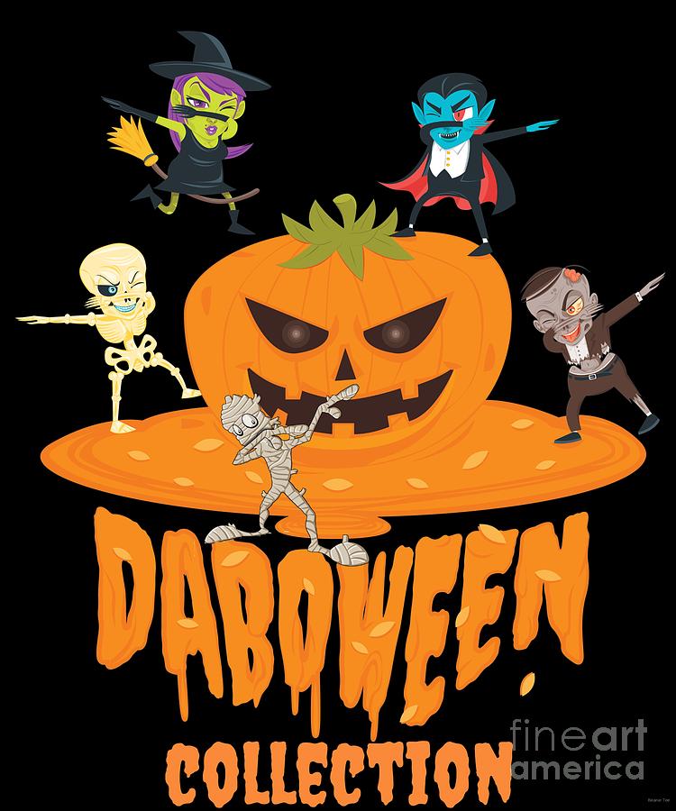 Halloween Digital Art - Halloween Daboween Collection by Jose O