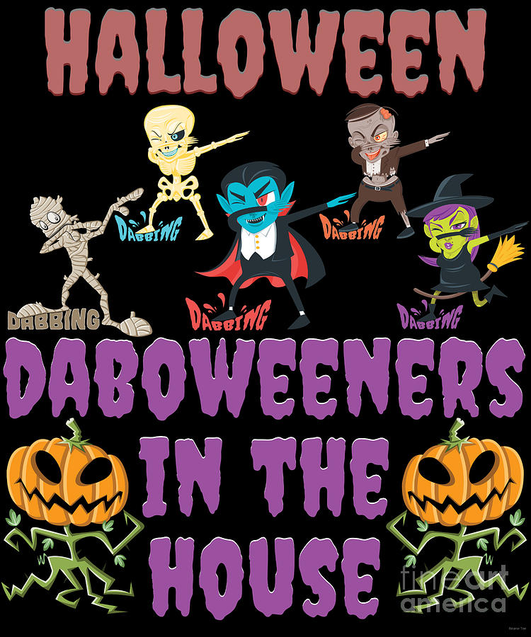 Halloween Digital Art - Halloween Daboweeners In The House by Jose O